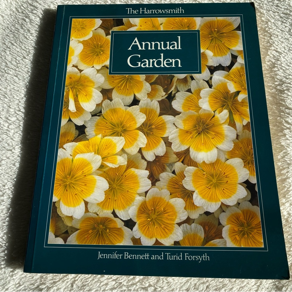 Vintage Harrowsmith Annual Garden trade paperback 1990